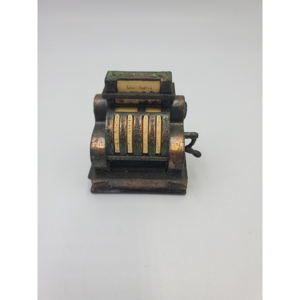 VTG Durham Industries Diecast Metal Dollhouse Furniture Cash Register # 5401